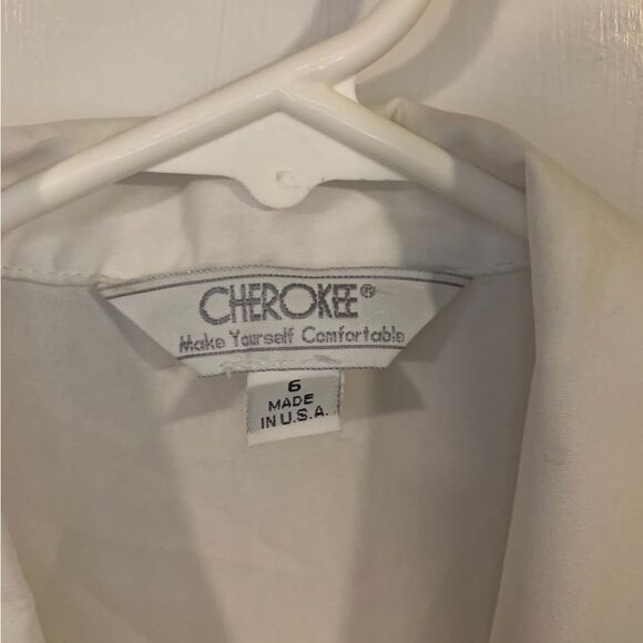 Cherokee size 6 White Lab‎ Coat - Picture 4 of 6